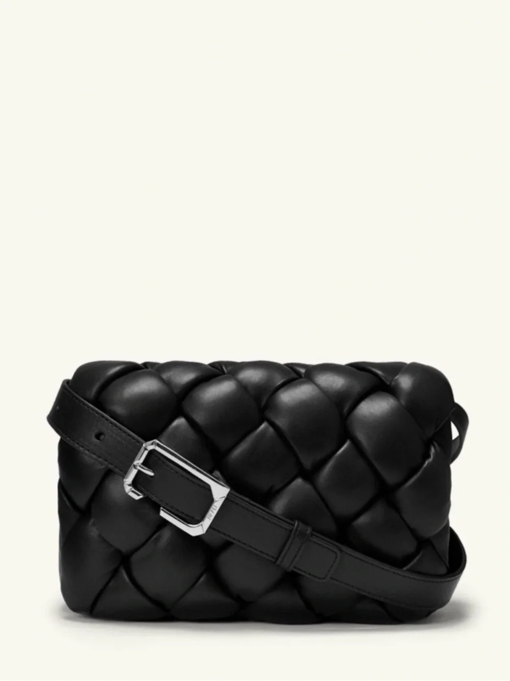 JW PEI Women's Black Quilted Maze Crossbody